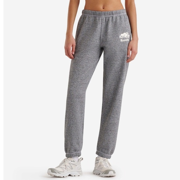 Roots Salt and Pepper Original Sweatpant Joggers Women’s Size Small - Picture 1 of 13